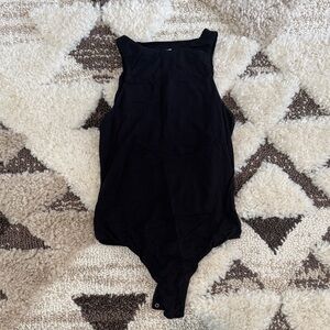SKIMS Black Bodysuit